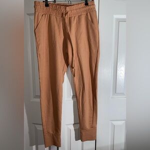 Free People FP Movement Sunny Jogger Pants Sunbaked Burnt Orange Medium  AA19